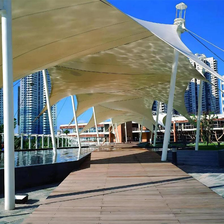 宁陕县膜结构景观棚