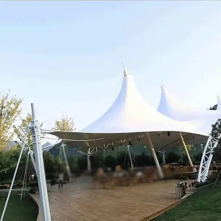 宁陕县膜结构景观棚