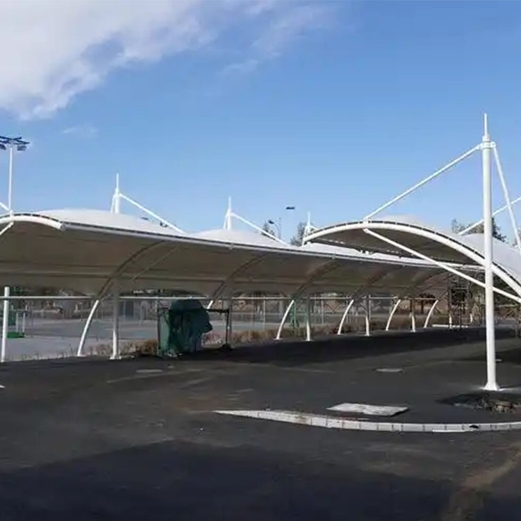 宁陕县膜结构电动车棚
